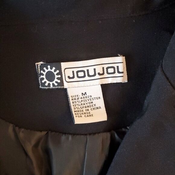 JOUJOU black blazer suit jacket - Picture 4 of 5